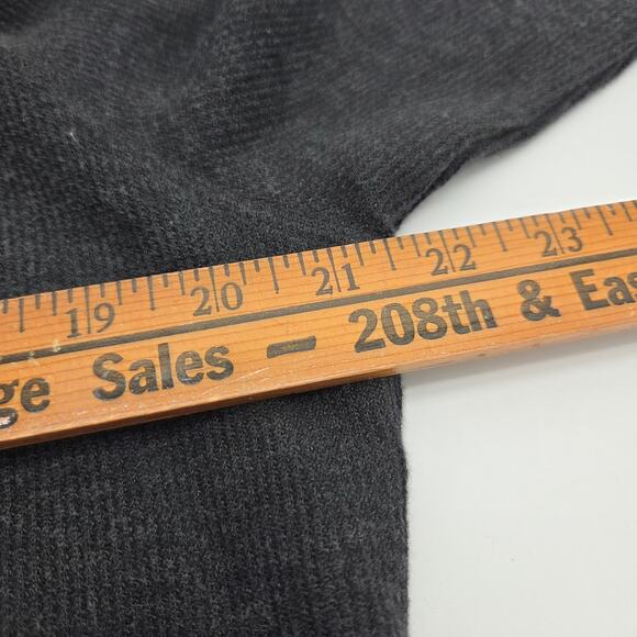 Banana Republic 1/4 Zip Up Pullover Sweater Grey Men's Medium - Picture 9 of 9